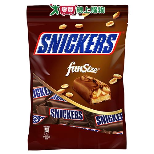 士力架Snickers花生巧克力隨手包360g【愛買】
