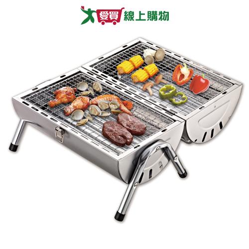 妙管家 不鏽鋼兄弟烤肉爐 HKR-1600 台灣製 建議4-5人 組裝快速 烤肉爐 露營 野餐 燒烤 烤肉【愛買】