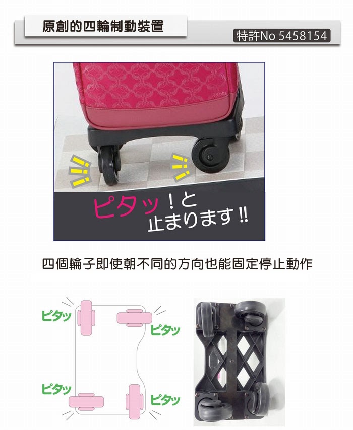 日本【SWANY】隨身行李箱附椅(輕巧)/購物車附椅 521-577 5