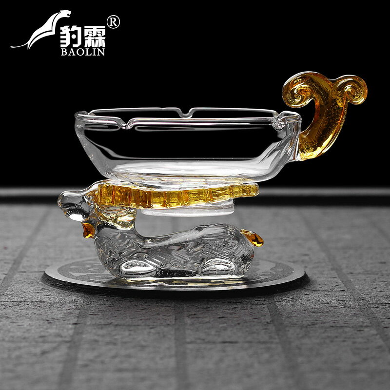玻璃茶漏托茶濾茶葉過濾網泡茶器分離器茶隔陶瓷茶具茶杯透明配件