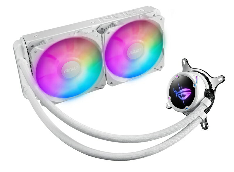 【享最高折300】華碩 ROG STRIX LC II 240 ARGB White Edition 白龍二代 一體式水冷