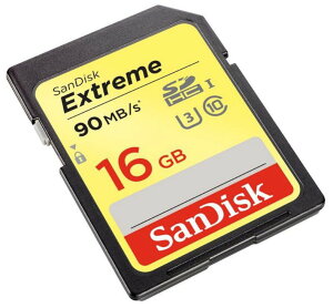 SanDisk Extreme SDHC 16G【U3 R90MB/s W40MB/s】公司貨 記憶卡【中壢NOVA-水世界】【跨店APP下單最高20%點數回饋】