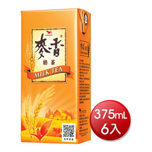 統一 麥香奶茶(375ml*6入) [大買家]