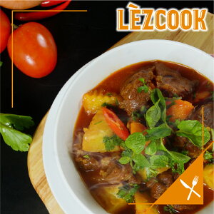 Lezcook法式鄉村紅酒燉牛肉(義大利麵醬/燉飯調理包)