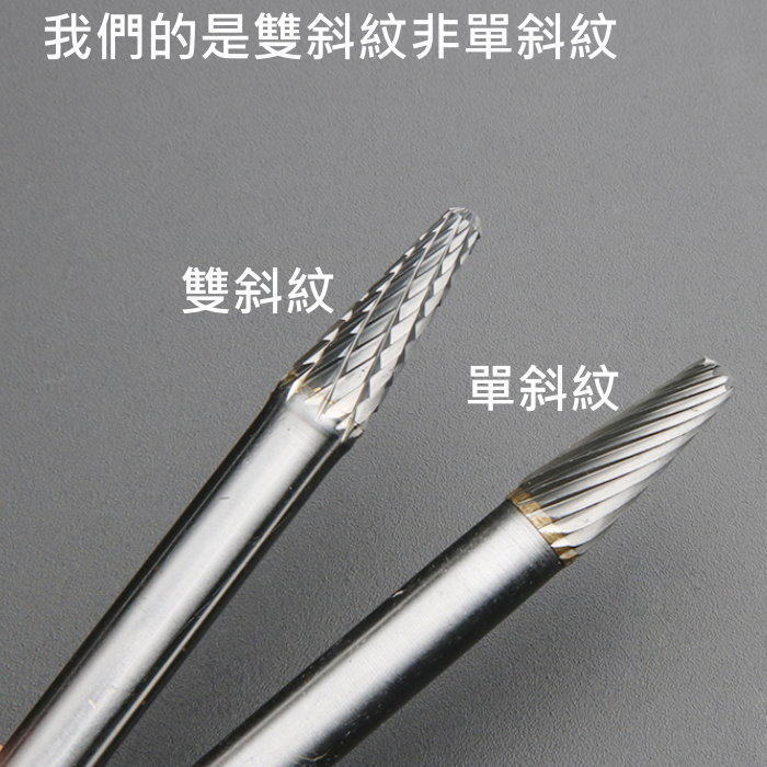 鎢鋼滾模刀 3柄 大頭 雙斜紋 雕刻刀 合金鋼刀 鎢鋼銑刀 鎢鋼刀 滾模刀 刻模機用【2371-98】  123便利屋 2