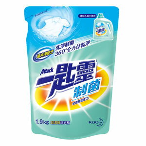 一匙靈 制菌 超濃縮洗衣精 補充包 1.9kg【康鄰超市】
