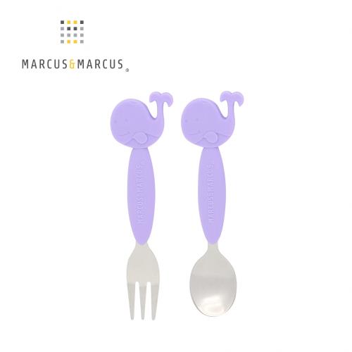 【加拿大 Marcus & Marcus】動物樂園不鏽鋼叉匙餐具組 - 獅子