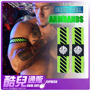 美國 BREEDWELL 百力威手臂環 ARMBANDS 成對販售 健身房夜店遊行的最佳酷炫配件