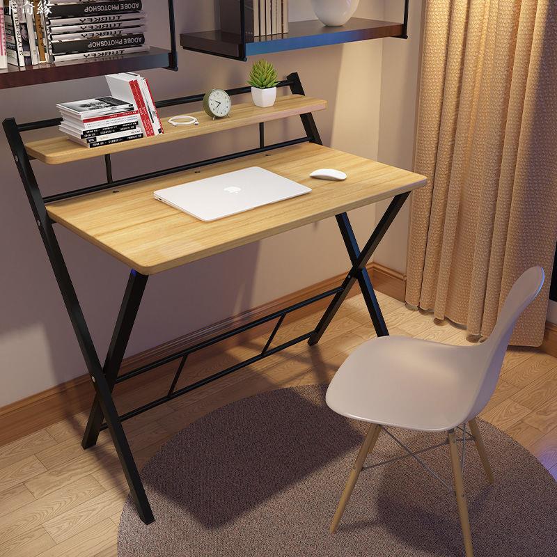 居家防疫-免安裝X型折疊桌/80&100 公分 電腦桌 雙色雙尺寸選購