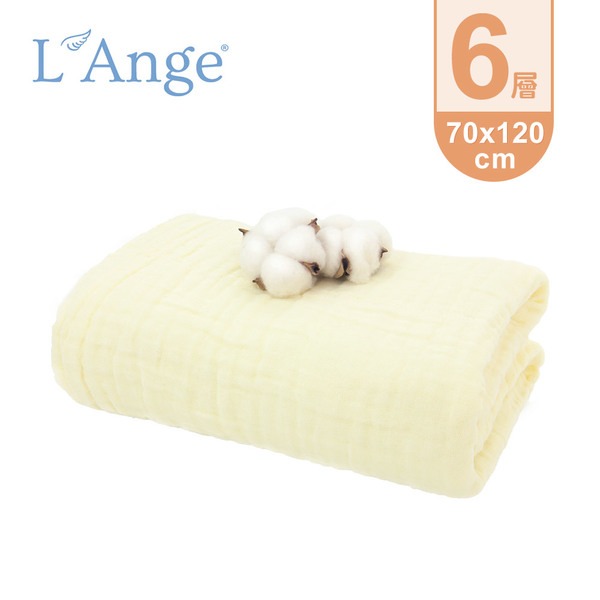 L'Ange 棉之境 6層純棉紗布浴巾蓋毯 70x120cm(7色可選)★衛立兒生活館★ 4