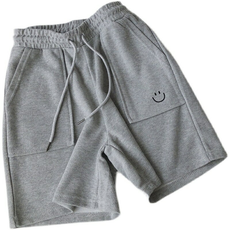 運動休閑五分短褲女新款潮高腰松緊學生百搭居家瑜伽睡褲子潮 4