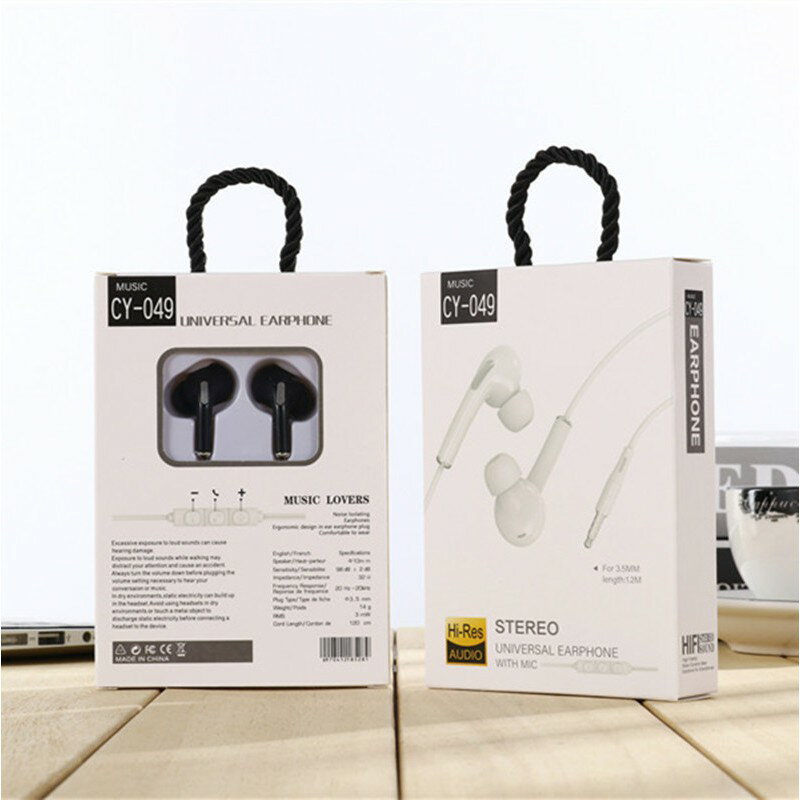 SY049 經典色 帶線耳機 有線耳機 通用耳機 便宜耳機 夜市耳機 3.5mm