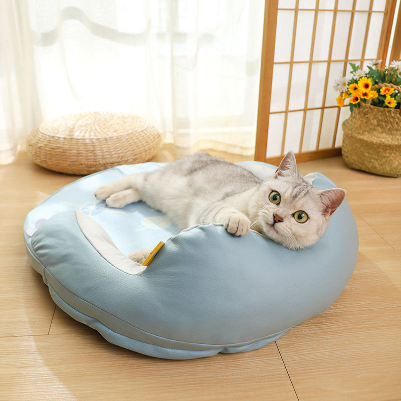 寵物冰墊 貓墊子睡覺用夏天貓涼席降溫貓窩地墊夏季狗涼墊貓咪睡墊寵物冰墊