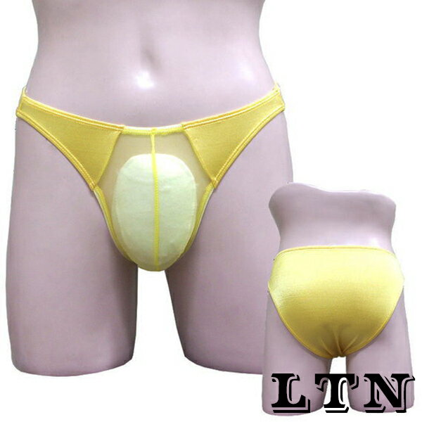 台灣製MIT透氣舒適性感男內褲．(LTN)C313黃-XL【本商品含有兒少不宜內容】