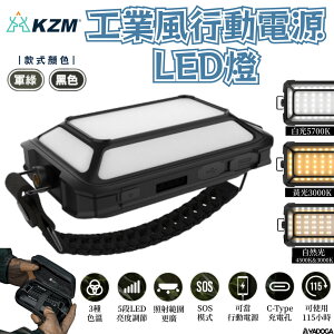 【野道家】KZM 工業風行動電源LED燈