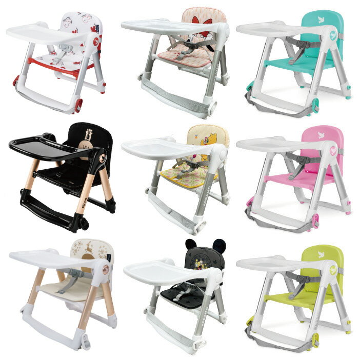 【贈椅墊+收納袋+拋棄式圍兜5入】APRAMO FLIPPA摺疊式兒童餐椅(多款可選)原QTI