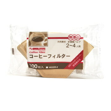 金時代書香咖啡 日本 102 無漂白咖啡濾紙 100入袋裝 (2-4人用) HG3255-2