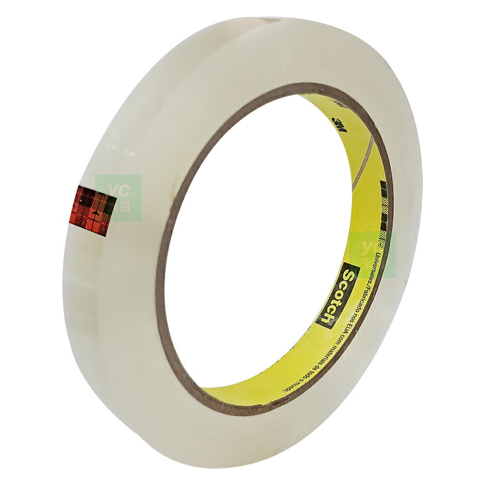 3M 600 Scotch® 透明膠帶 百格測試 測試膠帶 1/2吋 約12.7mm x 66M /捲