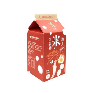 【池上鄉農會】牛乳糖-池上米口味 100公克/盒