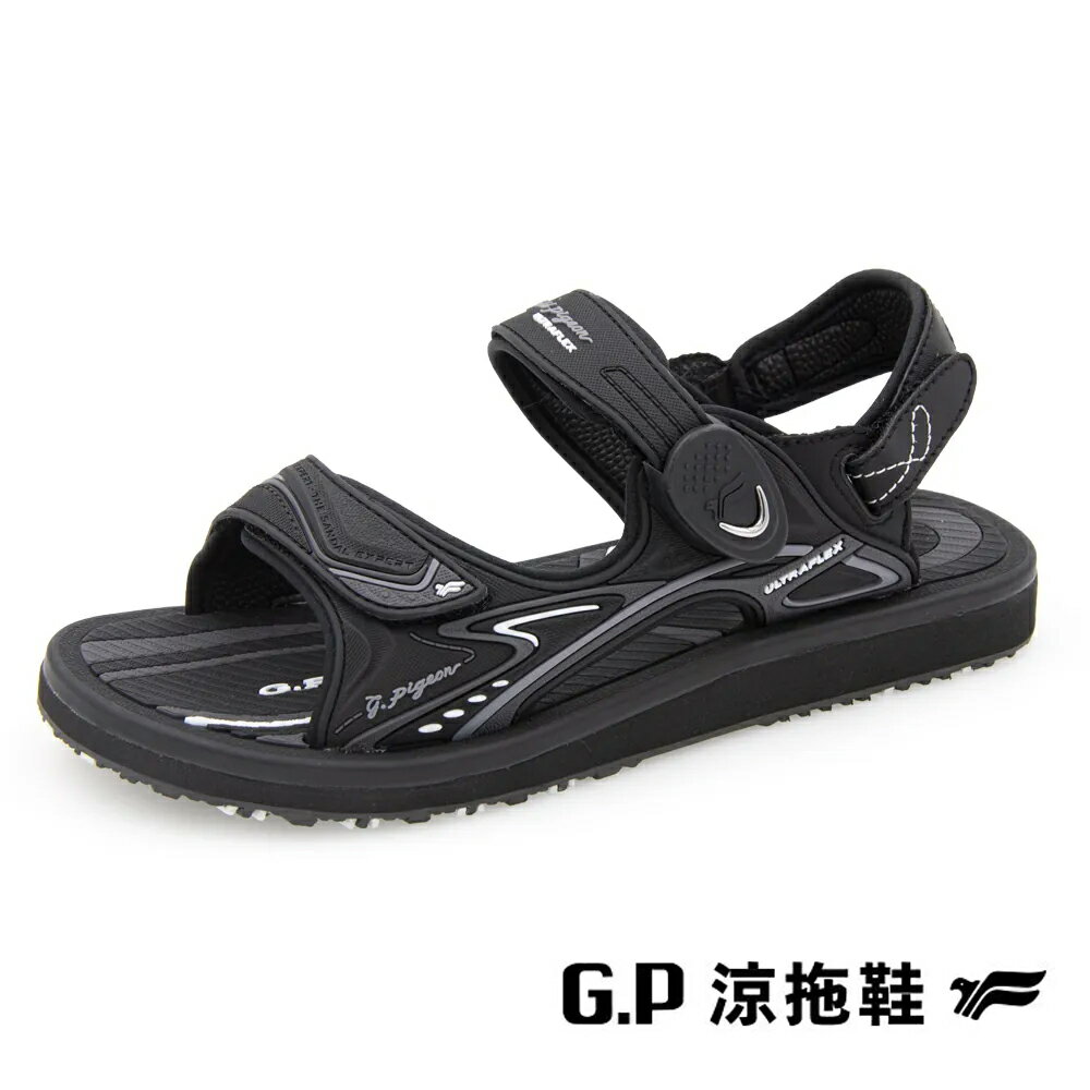 G.P(女)高彈力舒適兩用涼拖鞋 女鞋-黑色