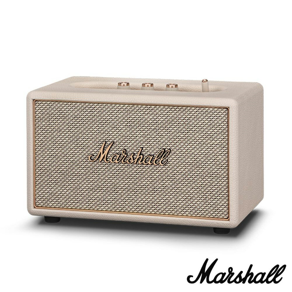 【Marshall】ACTON IV Bluetooth 藍芽喇叭 奶油白【三井3C】