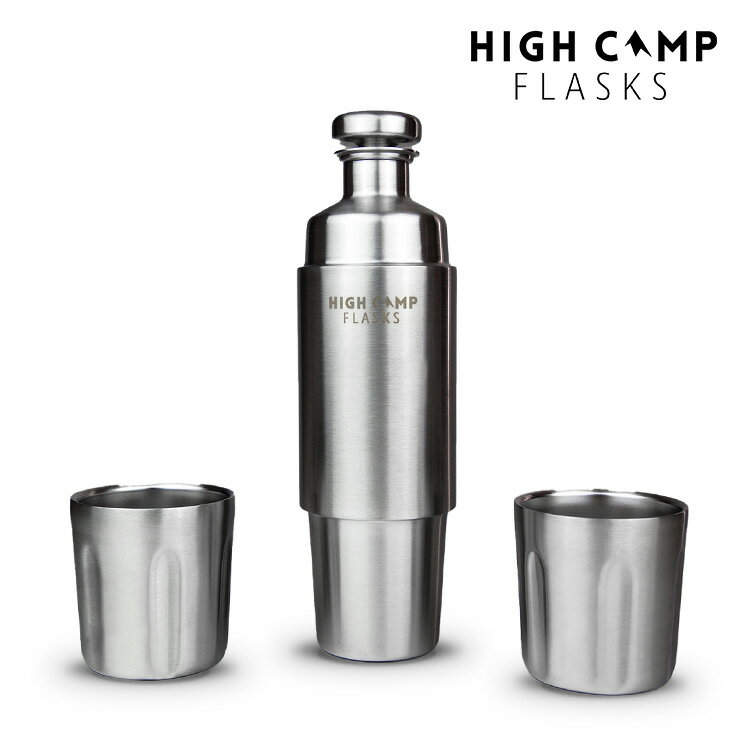 High Camp Flasks-1124 Firelight 750 Flask 酒瓶組 / Stainless銀色