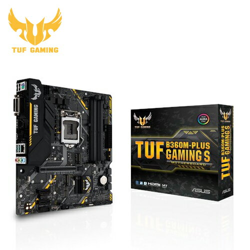 【ASUS 華碩】TUF B360-PLUS GAMING 電競主機板【三井3C】