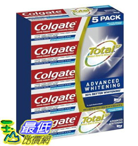 [COSCO代購4] C1285702 Colgate 全效潔白牙膏 181公克 5入