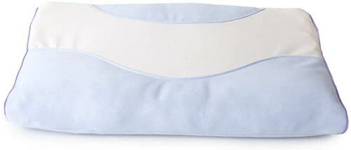 Nishikawa【日本代購】昭和西川 仰臥式枕頭 壓力分散 58 x 36cm - 藍色