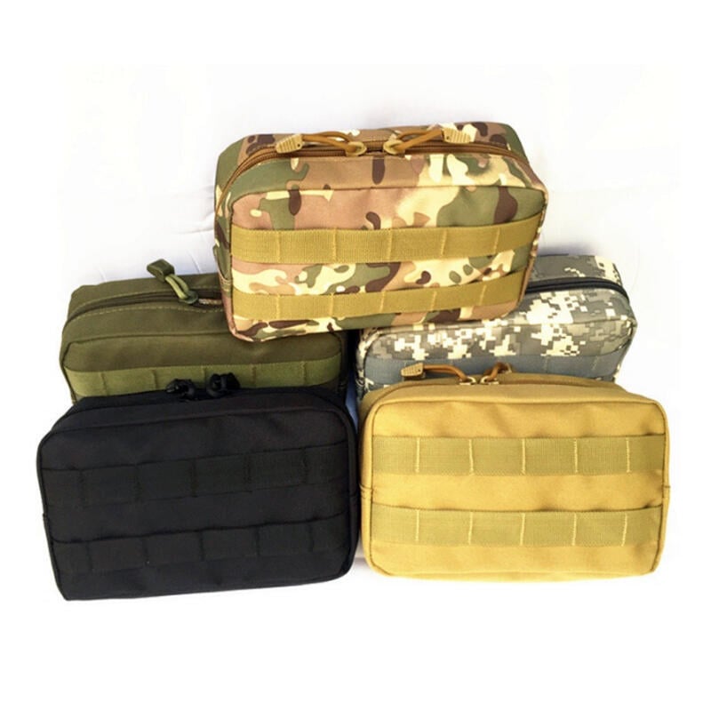 ⚡熱賣◆速出✔️戶外戰術雜物包軍迷EDC工具收納包小腰包運動Molle附件包背心掛包