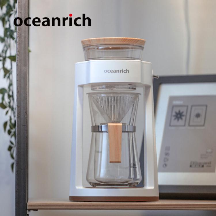 免運 咖啡機 OCEANRICH/歐新力奇模擬手沖咖啡機日本全自動旋轉滴濾式泡茶壺