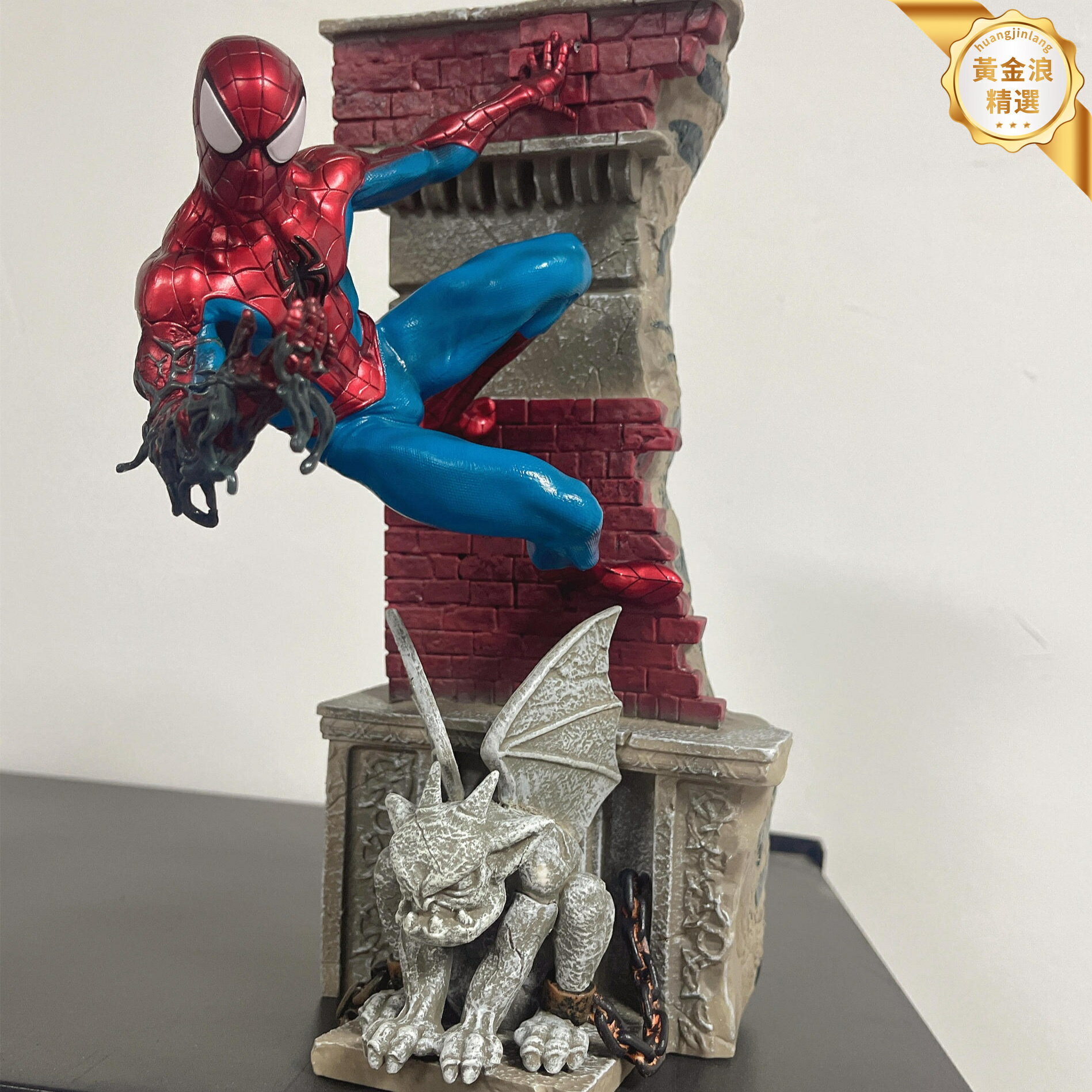【毒液蜘蛛俠】GK雕像 手辦模型 英雄遠征手辦 動漫周邊 收藏擺件 高精度塗裝 樹脂材質 豪華禮盒 粉絲收藏送禮佳品