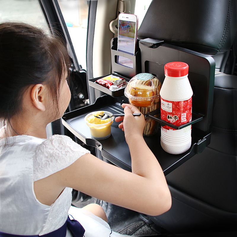 車載小桌板 車載小飯桌後座後排多功能折疊式汽車小桌子大號車用餐桌車內桌板 【CM7368】