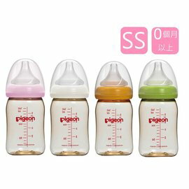 *美馨兒*貝親PIGEON 寬口母乳實感PPSU奶瓶 - 160ml X3(四色可挑) 1283元