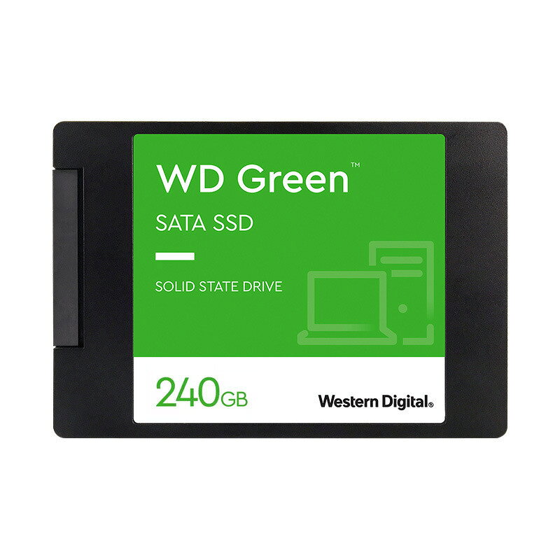 WD西部數據固態硬碟250G 500G 1T 2T綠盤SATA3高速2.5英寸電腦SSD【宜家良品百貨】