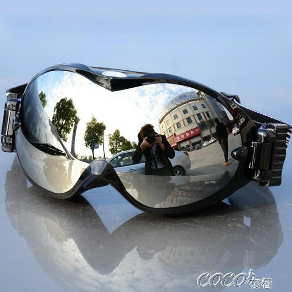 滑雪鏡 內森滑雪鏡雙層防霧大球面滑雪眼鏡戶外裝備男女鏡成人護目鏡 JD 全館免運