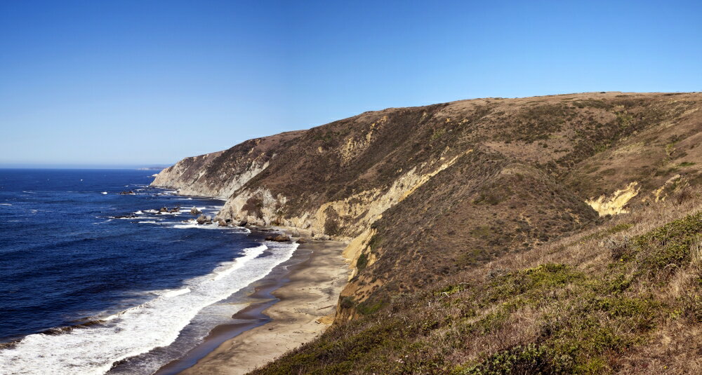 Posterazzi: View of coastline Point Reyes National Seashore Point Reyes ...