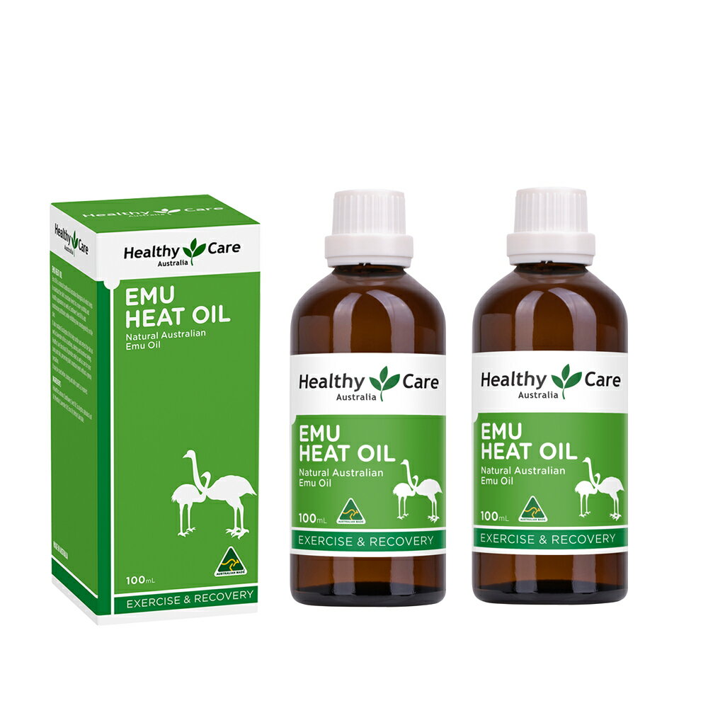 【澳洲Healthy care】鴯苗鳥熱油(2入組 100ml/瓶)