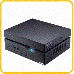  【2017.6 新品 Win pro】ASUS 華碩VivoPC VC66-B141Z I5附壁掛架迷你電腦/i5-7500/8G*1/256G SSD/CRD/win10 pro/3-3-3 最便宜