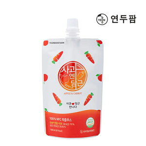【韓國 YEONDOOFARM 妍杜農場】好農蘋果/胡蘿蔔汁 100ml