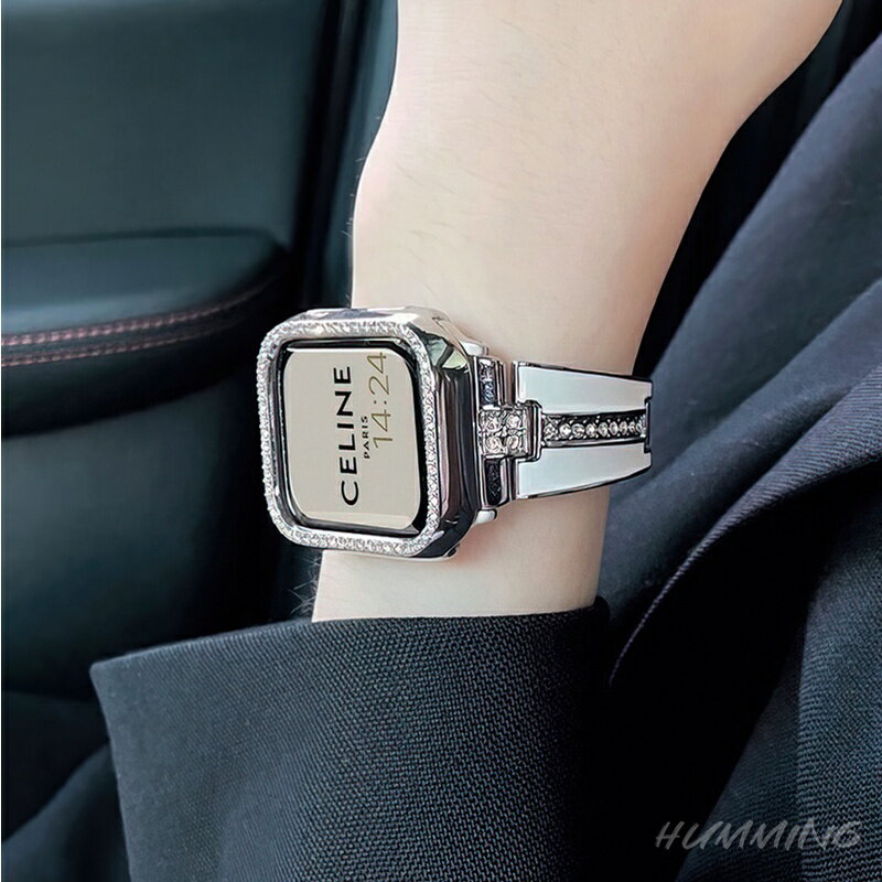 Apple Watch S8 金屬錶帶 手鐲錶帶 iwatch7代 6543SE 蘋果手錶帶 45mm 44mm