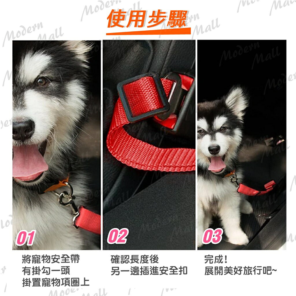 寵物安全帶【狗狗安全守護神💎台灣現貨】狗狗安全帶 寵物車用 貓咪牽繩 寵物外出 寵物牽繩 狗狗牽繩 牽繩 6