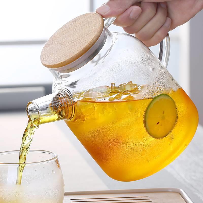 【好物推薦】日式玻璃涼水壺玻璃家用耐高溫防爆大容量涼白開水