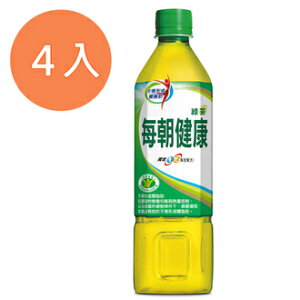 每朝健康綠茶650ml(4入)/組【康鄰超市】