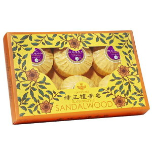 蜂王 珍珠檀香皂6入禮盒(100gx6) [大買家]