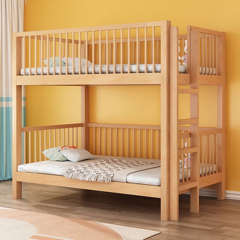 【限時優惠】包安裝櫸木高低床兒童床上下床子母床全實木成人雙層床上下鋪木床