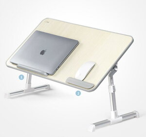 賽鯨床上小桌子扇熱風扇可摺疊家用筆記本電腦桌板大學生