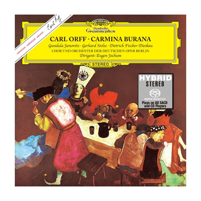 【停看聽音響唱片】【SACD】Carl Orff : Carmina Burana