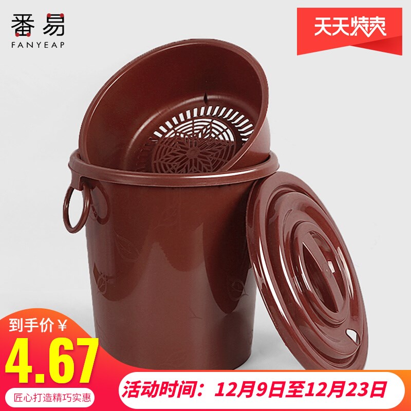 茶桶茶渣桶小號過濾排水桶茶臺廢水桶功夫茶具配件垃圾家用茶水桶