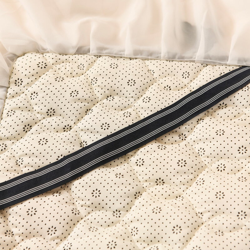 牛奶絨床裙單件加厚公主床罩裙式床笠罩裙床圍裙罩床單2021年新款 4